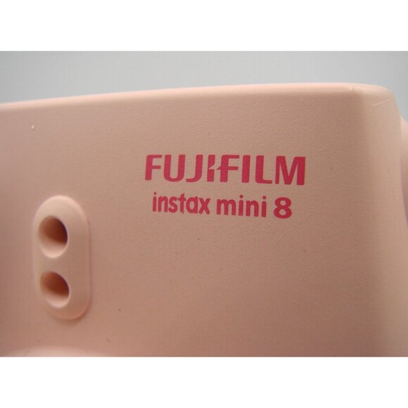 Fujifilm Instax Mini 8 Camera Pink with Camera Bag Untested Powers On Travel - Picture 9 of 14